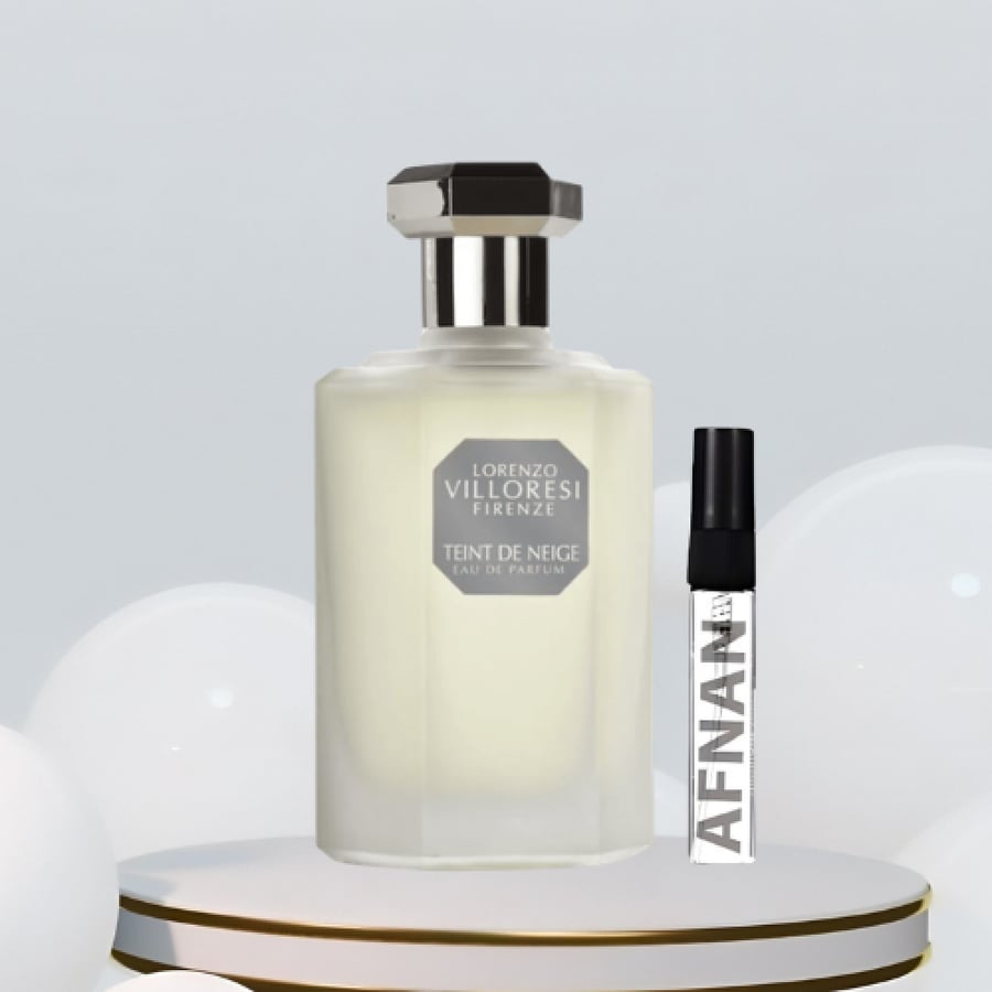 عينة عطر لورينزو فيلوريسي تينت دي نياج الابيض او دو بارفيوم