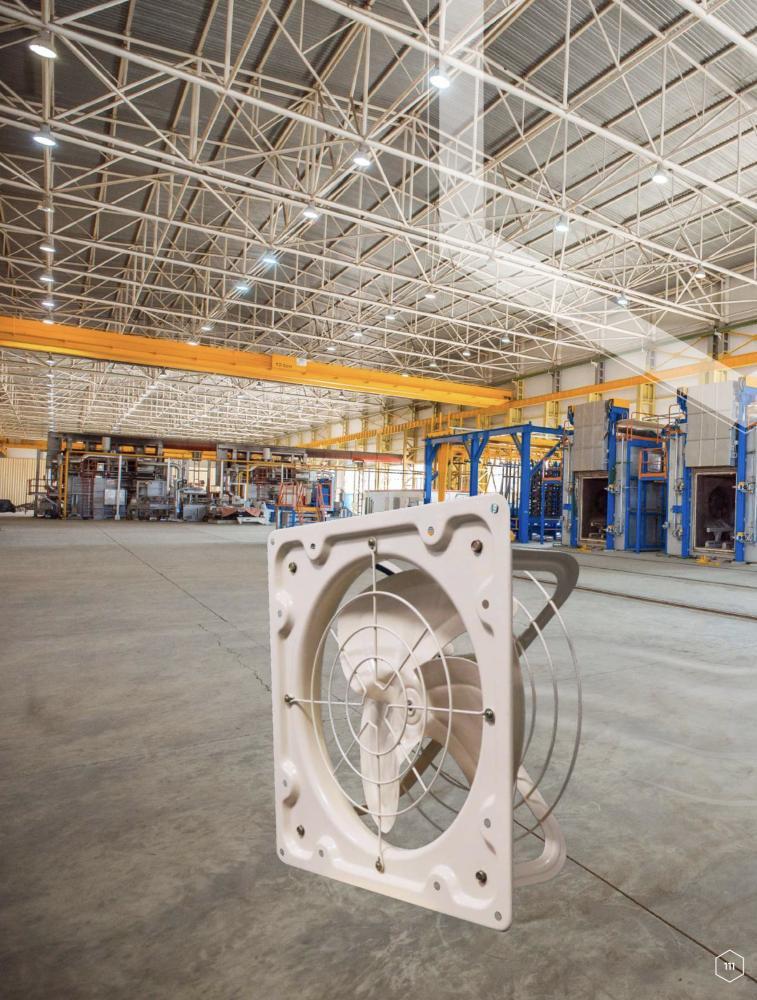Exhaust fan, iron, various sizes