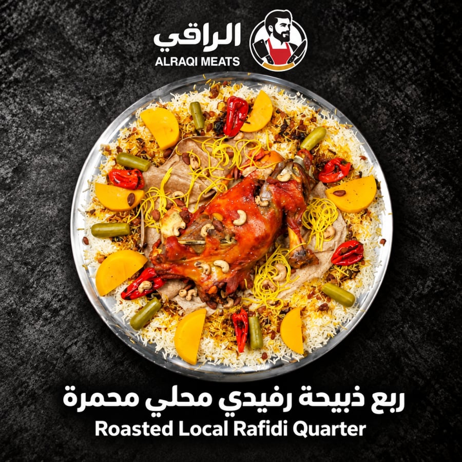 ربع ذبيحة رفيدي محلي محمرة