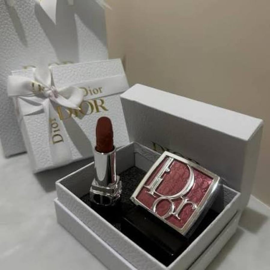 Box Dior Rouge and Blusher