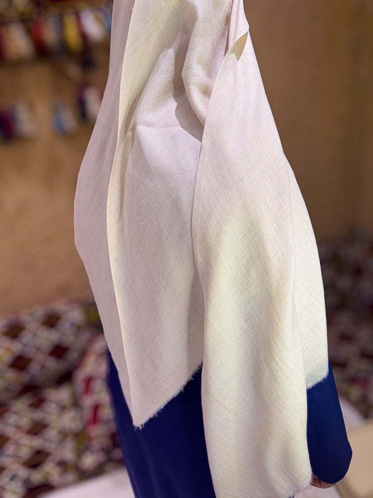 شال  سوبر باشمينا سادة مقاس 58
