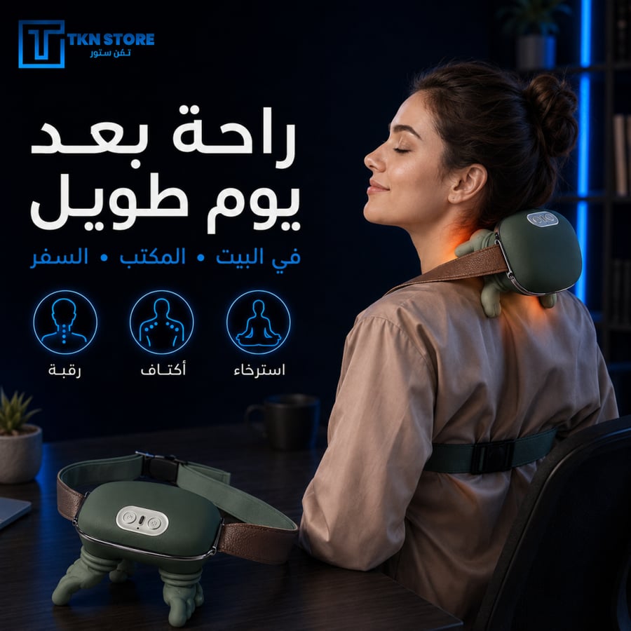 جهاز تدليك الرقبة والأكتاف