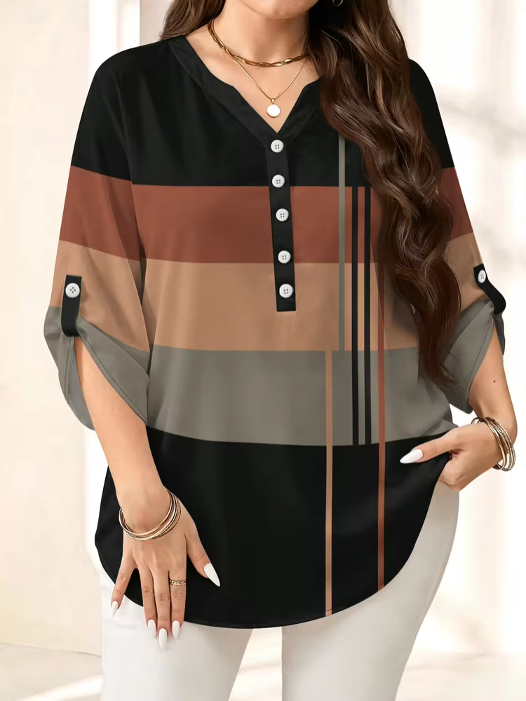 بلوزة نسائية فضفاضة