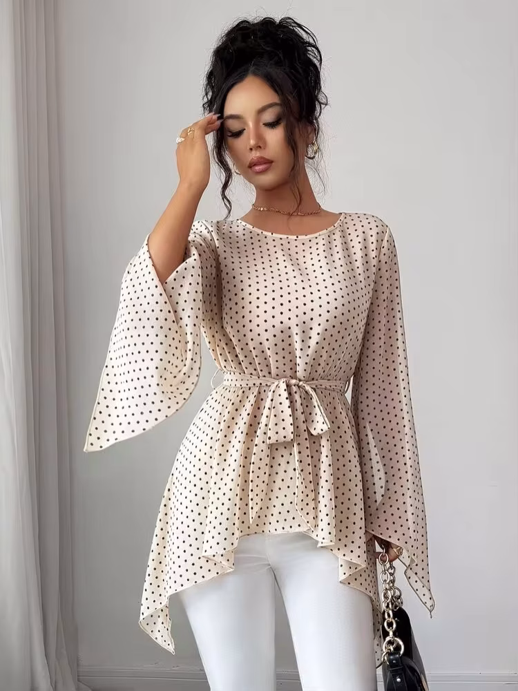 بلوزه اكمام واسعه
