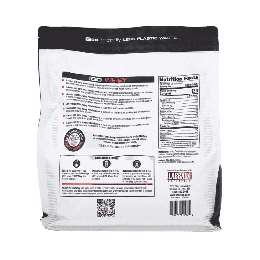 labrada iso whey protein - وقت الدايت