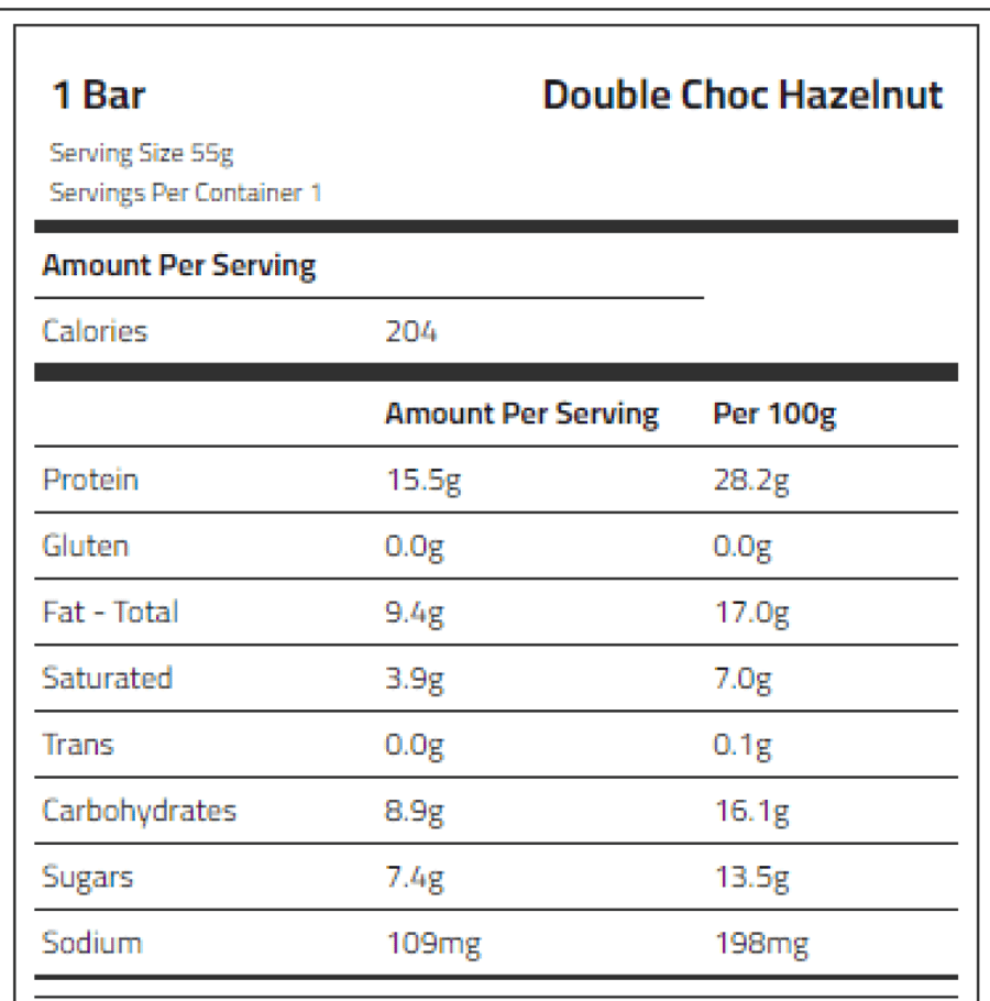 ADONIS COOKIE DOUGH  BAR 55G