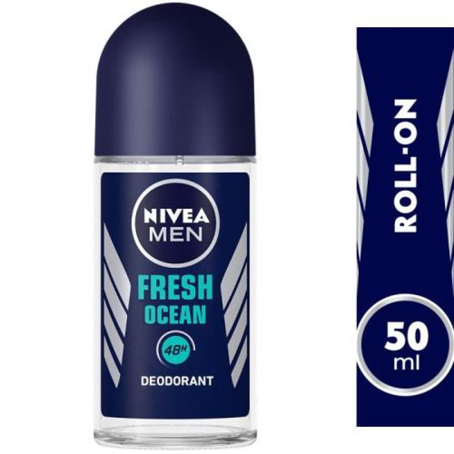 مزيل عرق رول 50 مل فرش اوشن للرجال NIVEA