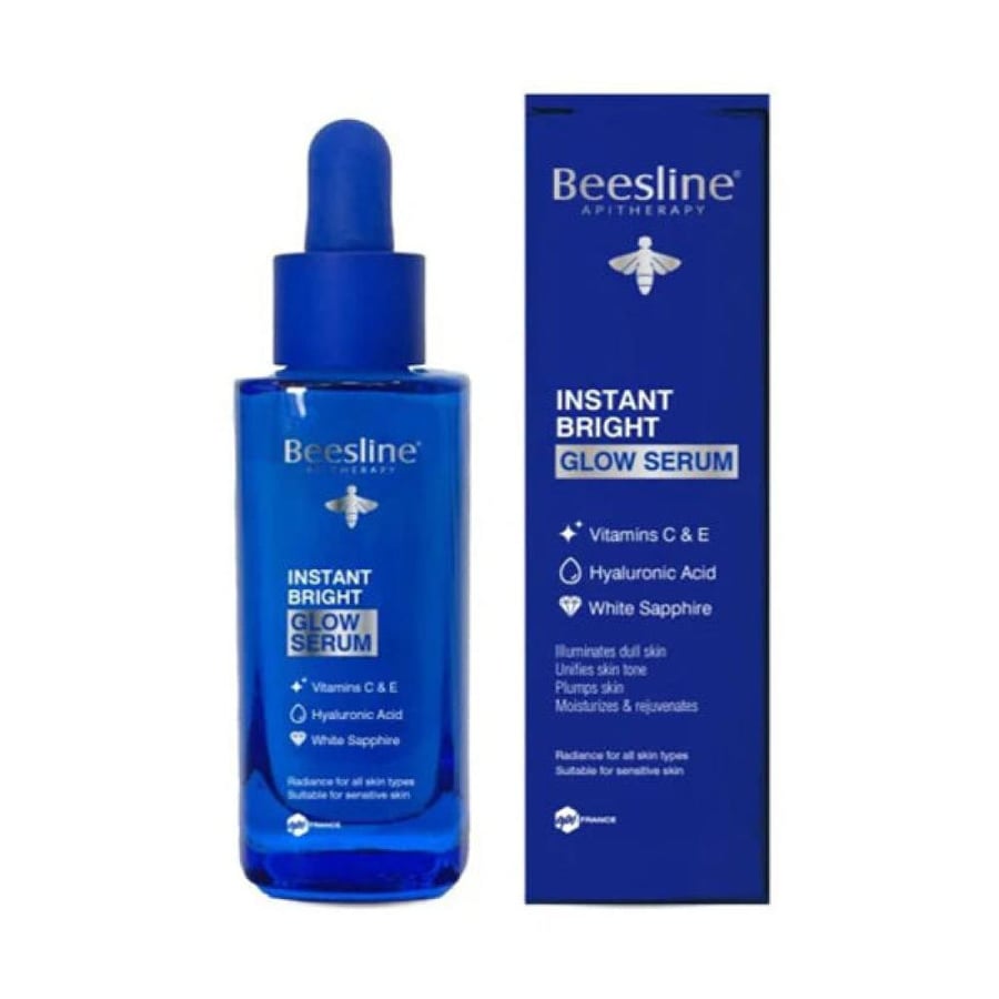 سيروم الوجه من Beesline 30 مل فيتامين C و E الفوري المشرق Beesline