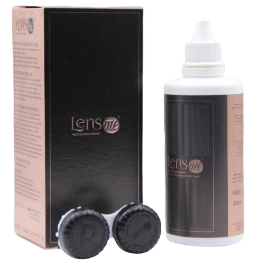 محلول عدسات لنس مي 150 مل LENS ME