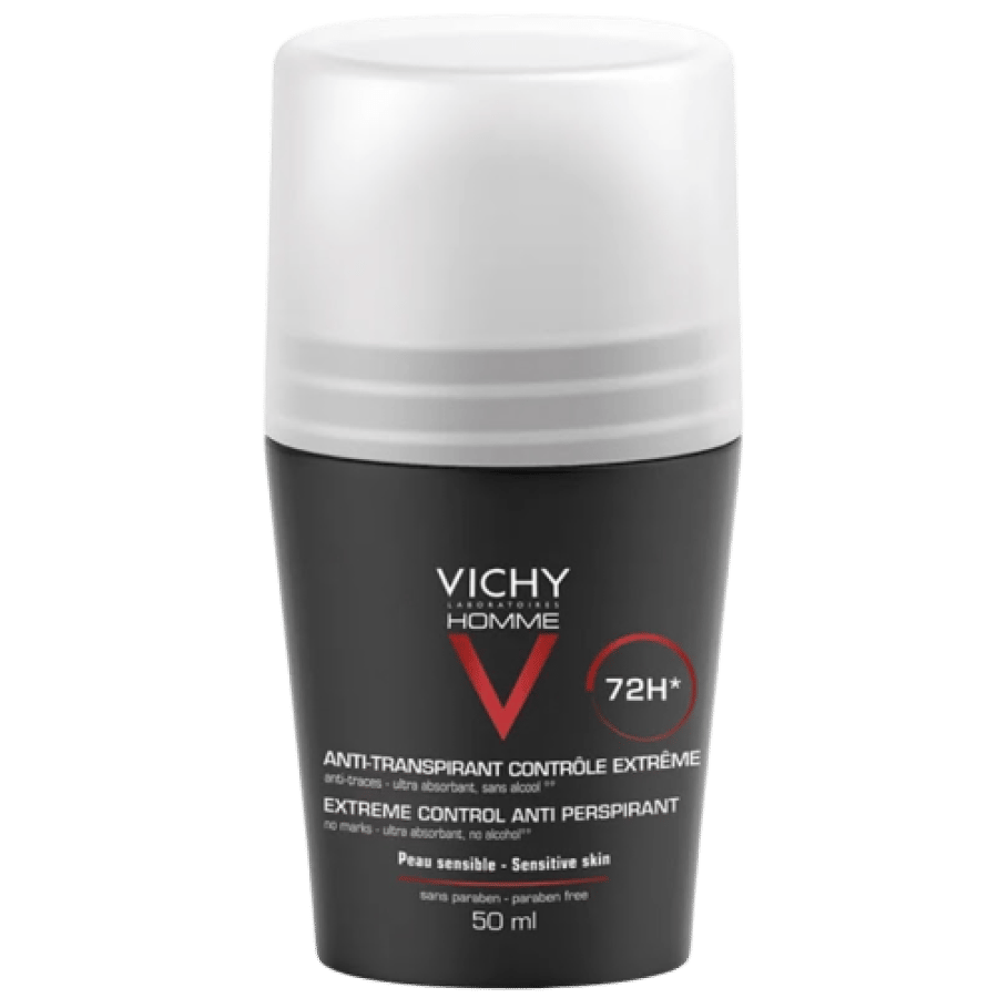 مزيل عرق رول 50 مل 72 ساعة مضاد للتعرق للرجال Vichy