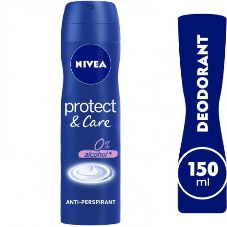 مزيل عرق بخاخ 150 مل بروتيكت&كير نسائي NIVEA