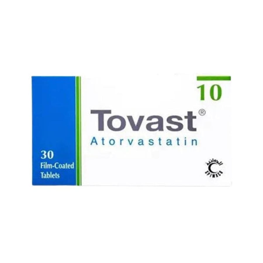 توفاست 10 ملغ 30 قرص TOVAST