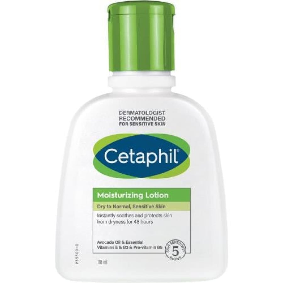 لوشن مرطب سيتافيل 118 مل للبشرة العادية والحساسة Cetaphil