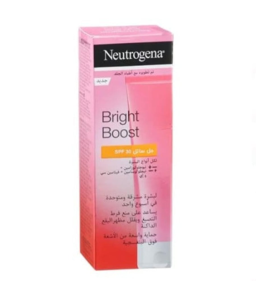 جل سائل نيتروجينا برايت بوست SPF 30 50 مل Neutrogena