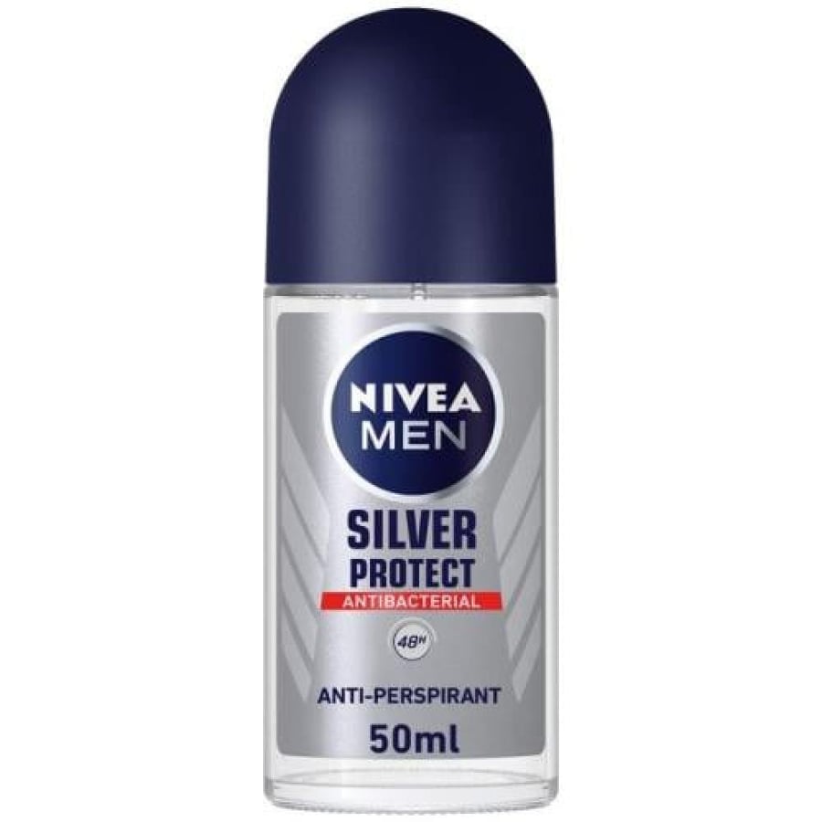 مزيل عرق رول 50 مل سيلفر بروتيكت للرجال NIVEA