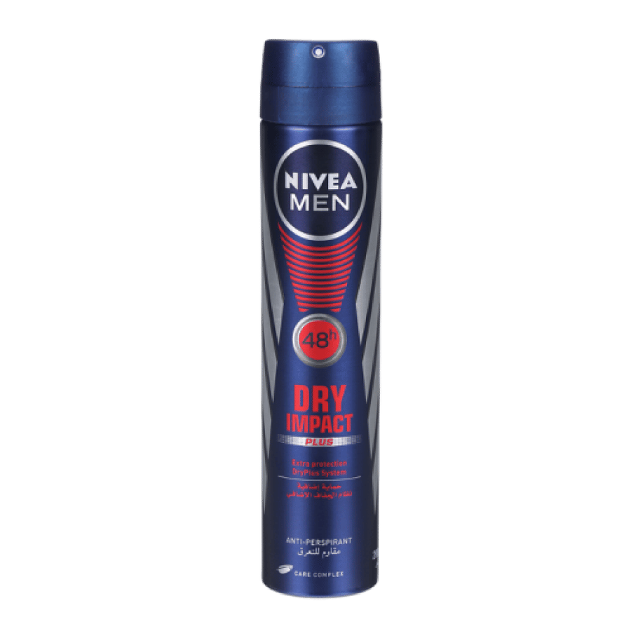 مزيل عرق بخاخ 200 مل دراي امباكت NIVEA