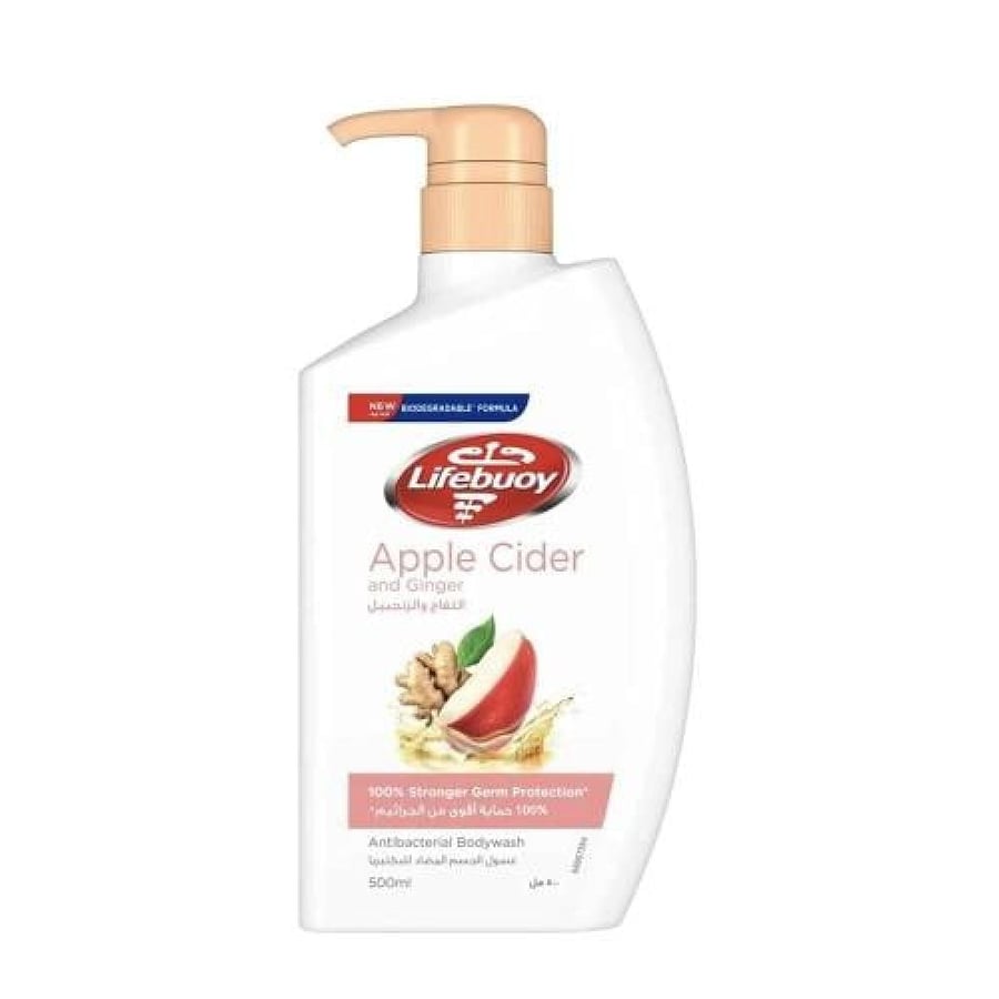 جل استحمام لايف بوي 500 مل بالتفاح والزنجبيل Lifebuoy