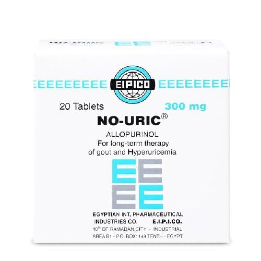 نو أوريك 300 ملغ 20 قرص NO URIC