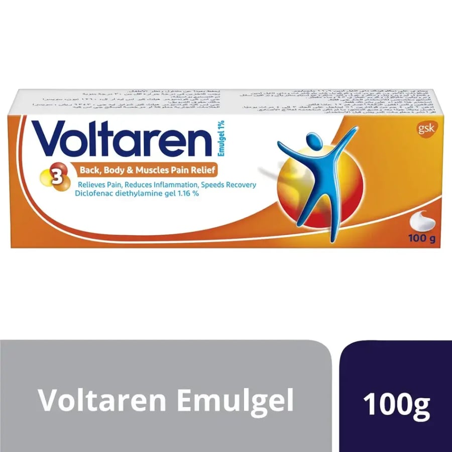 فولتارين إيمولجيل 100 جرام VOLTAREN EMULGEL