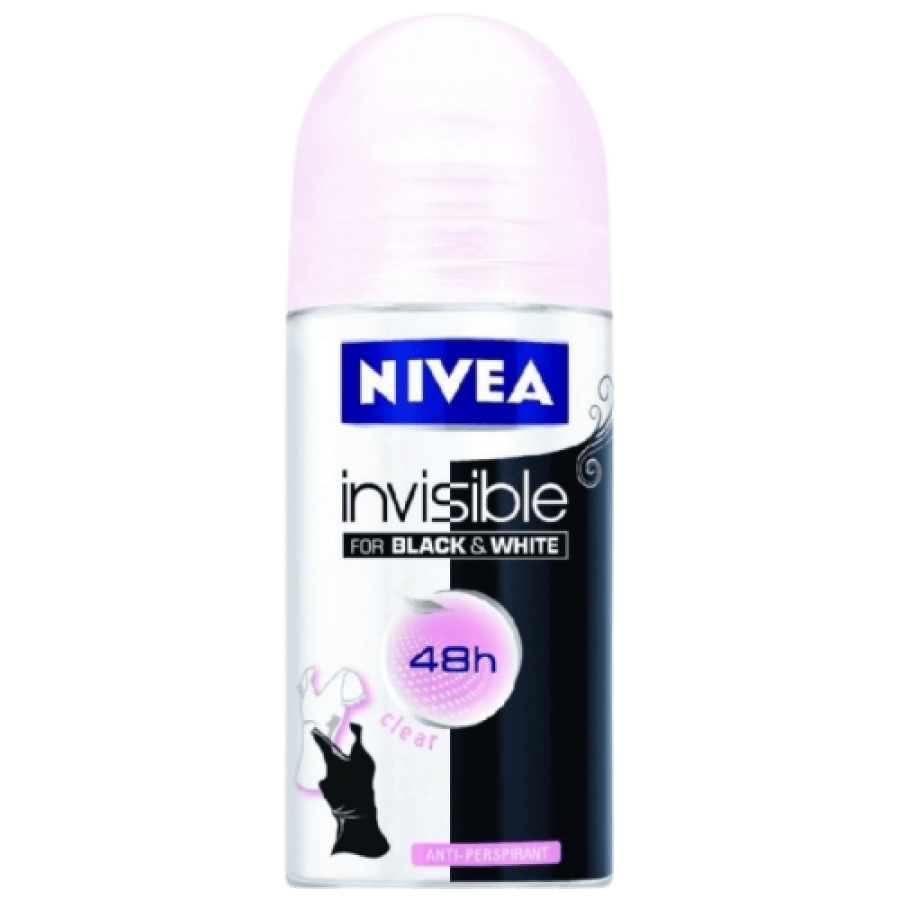 نيفيا مزيل عرق رول 50 مل بلاك&وايت نسائي Nivea