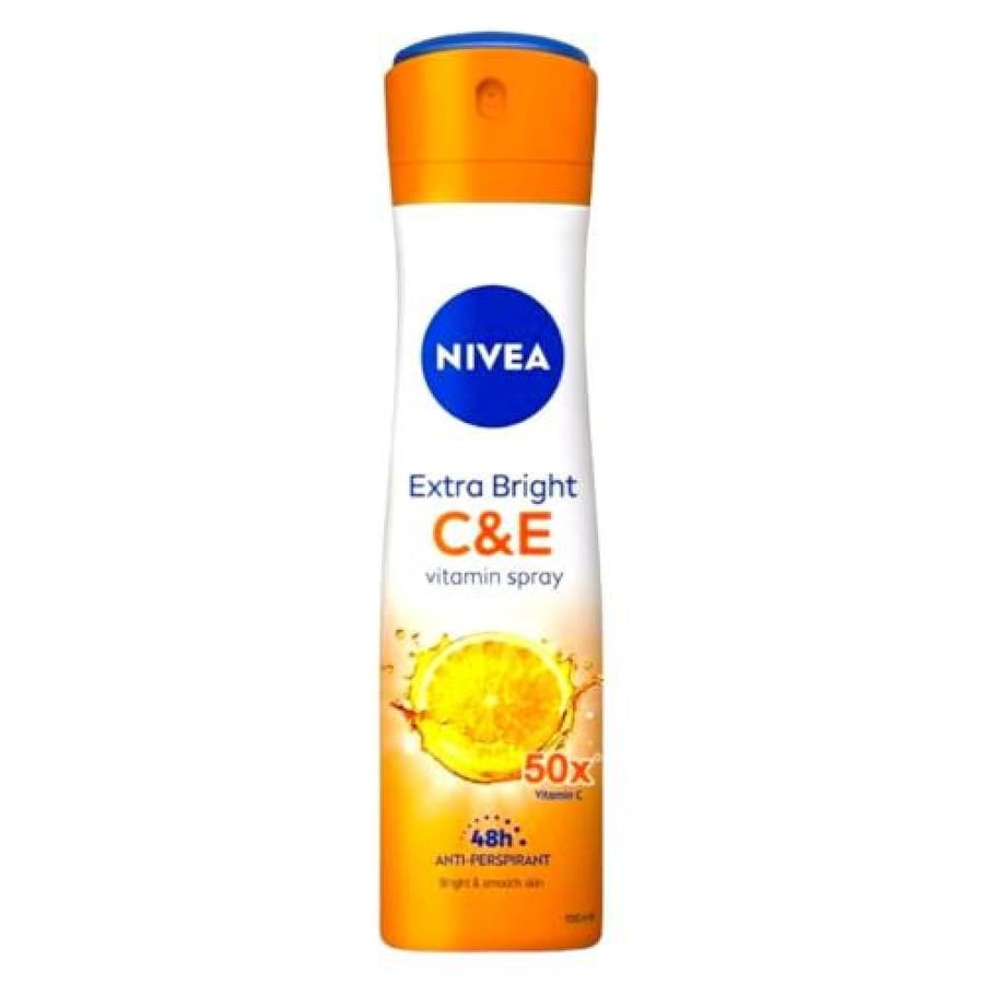 مزيل عرق بخاخ 150 مل ناتشرال راديانس مع فيتامين سي نسائي NIVEA