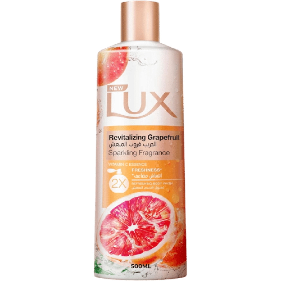 لوكس سائل استحمام 500 مل بنكهة الجريب فروت المنعش Lux
