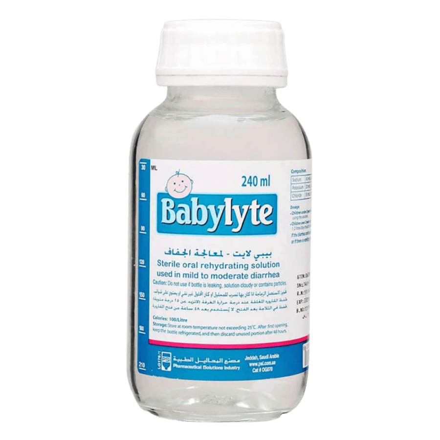 محلول بيبيلايت الفموي 240 مل BABYLYTE