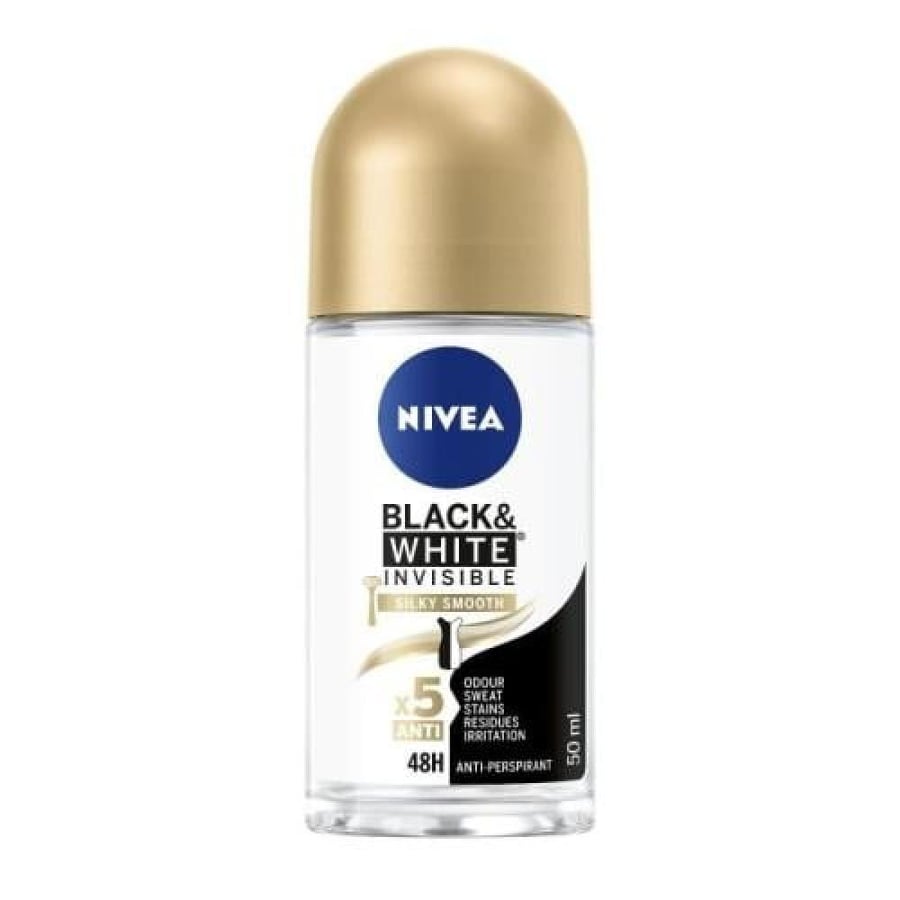 مزيل عرق رول 50 مل سلكي سموث نسائي NIVEA