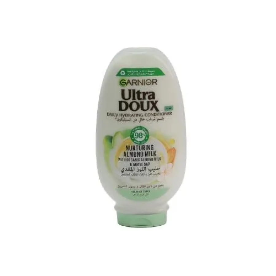 بلسم شعر غارنييه 360 مل الترا دوكس حليب اللوز Garnier