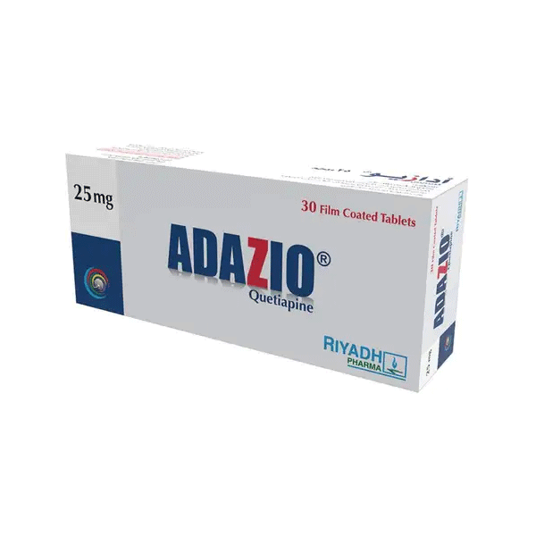 25 ملغ 30 قرص ADAZIO
