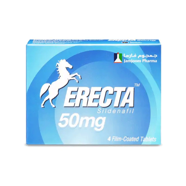 إيريكتا 50 ملغ 4 أقراص ERECTA