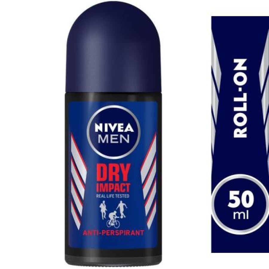 مزيل عرق رول 50 مل دراي امباكت للرجال NIVEA