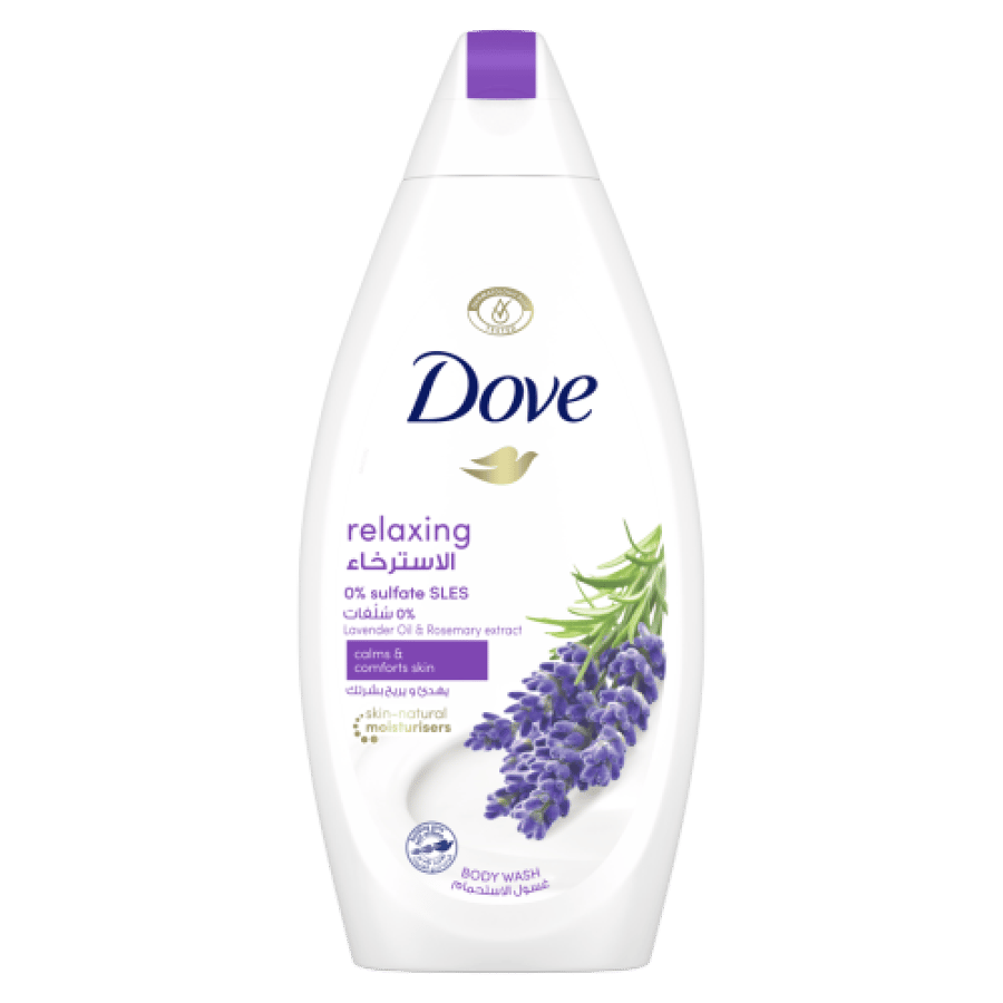 جل استحمام دوف 500 مل برائحة اللافندر Dove