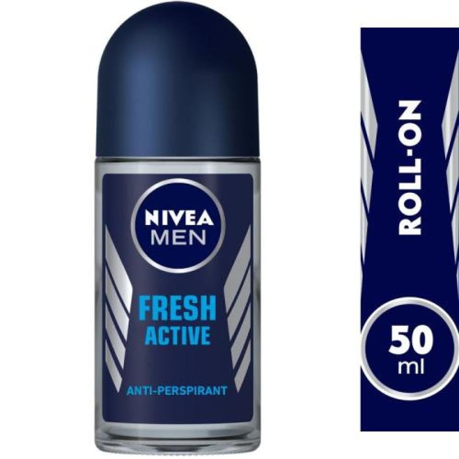 نيفيا مزيل عرق رول 50 مل فرش اكتيف للرجال NIVEA