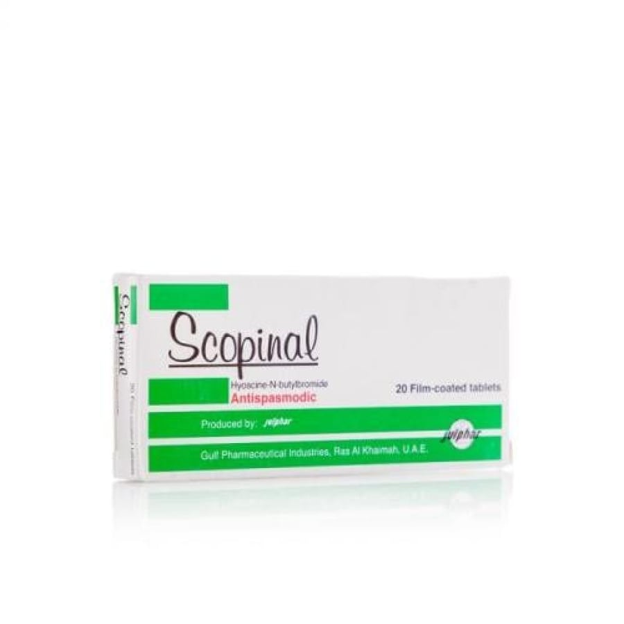 سكوبينال 10 ملغ 20 قرص SCOPINAL