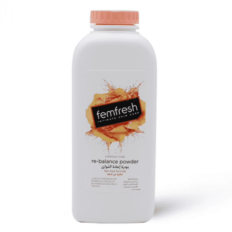 بودرة فيم فريش النسائية 200 جرام للعناية اليومية وإعادة التوازن Fem Fresh