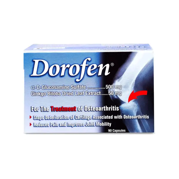 دوروفين 500/50 ملغ 90 كبسولة DOROFEN