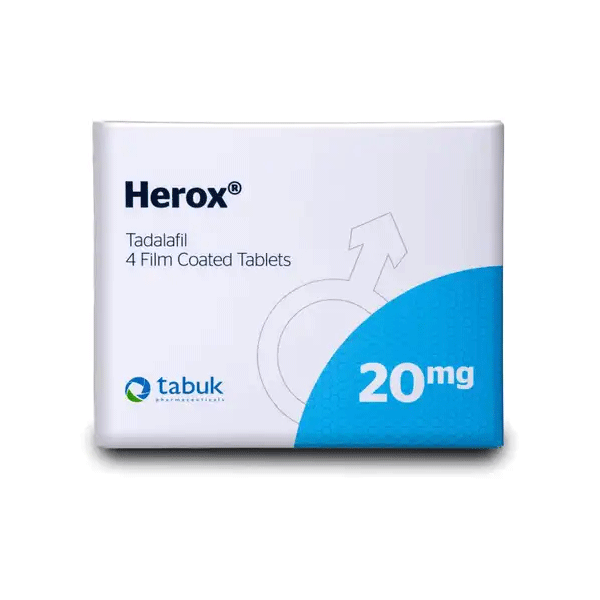 هيروكس 20 ملغ 4 أقراص HEROX
