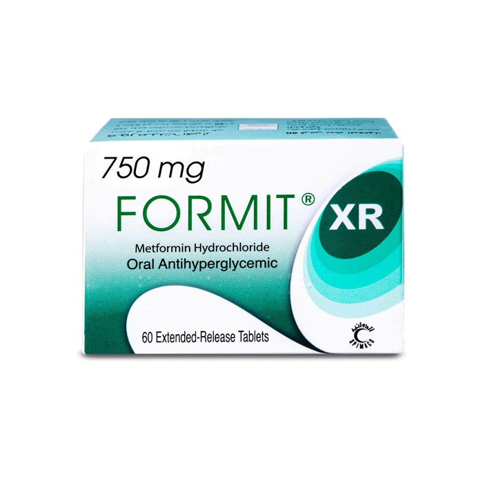 فورميت XR 750 ملغ 60 قرص FORMIT