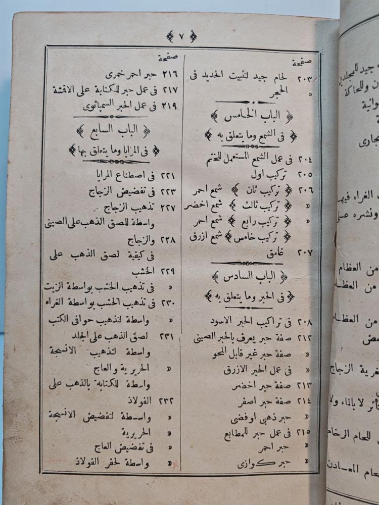كتاب الدار المكنون في الصنائع و الفنون