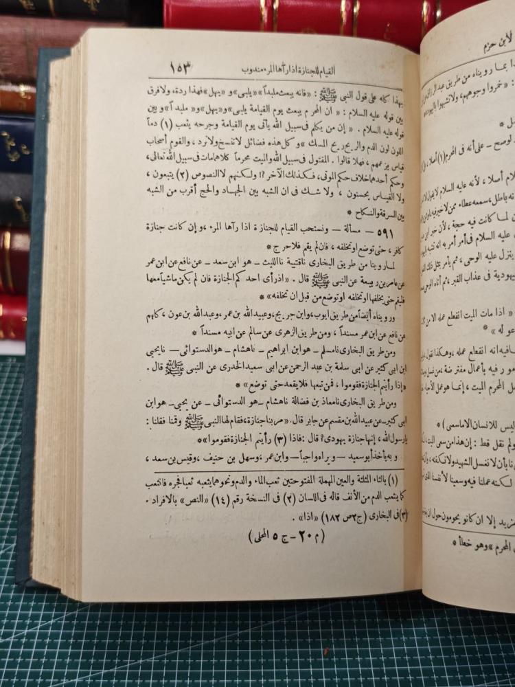 كتاب المحلى الطبعة الاولى