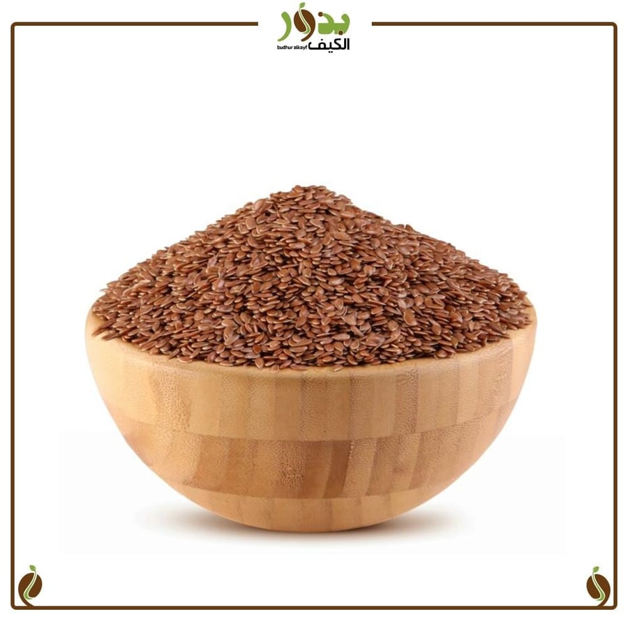 بذور الكتان الطبيعية