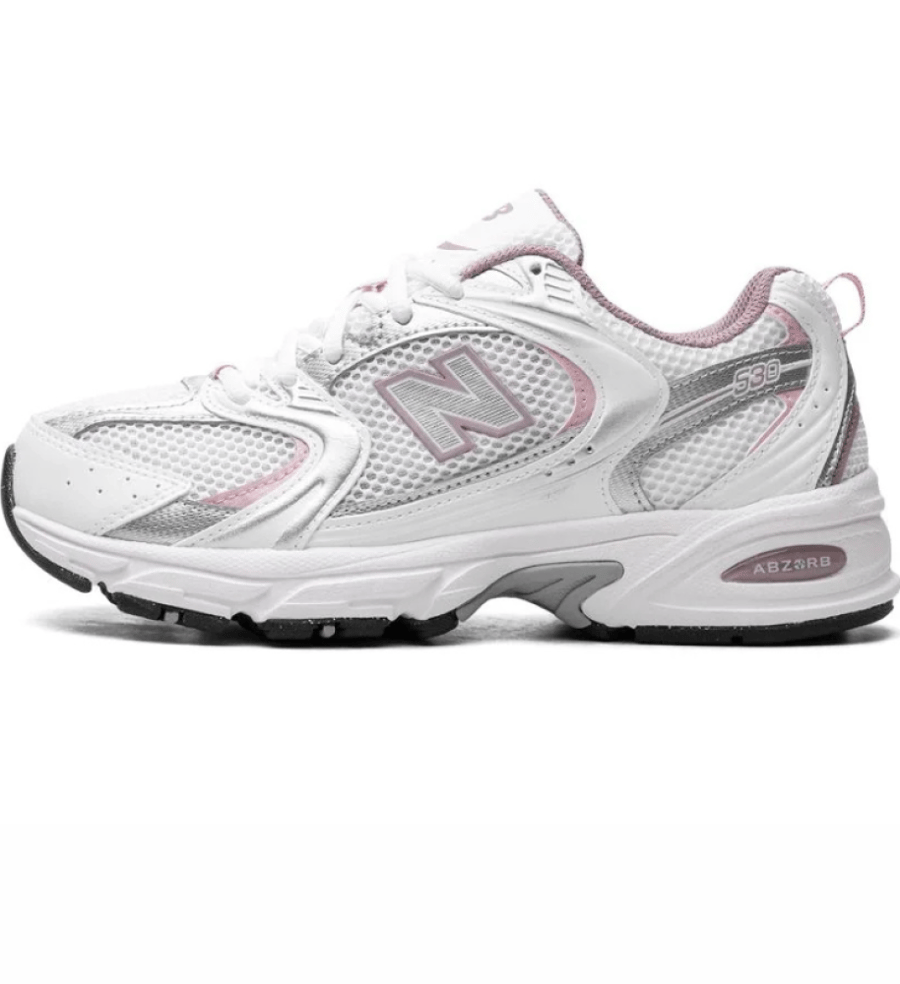 New Balance 530 White/Silver Metallic