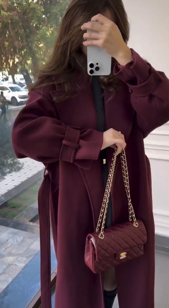 Burgundy Jacket