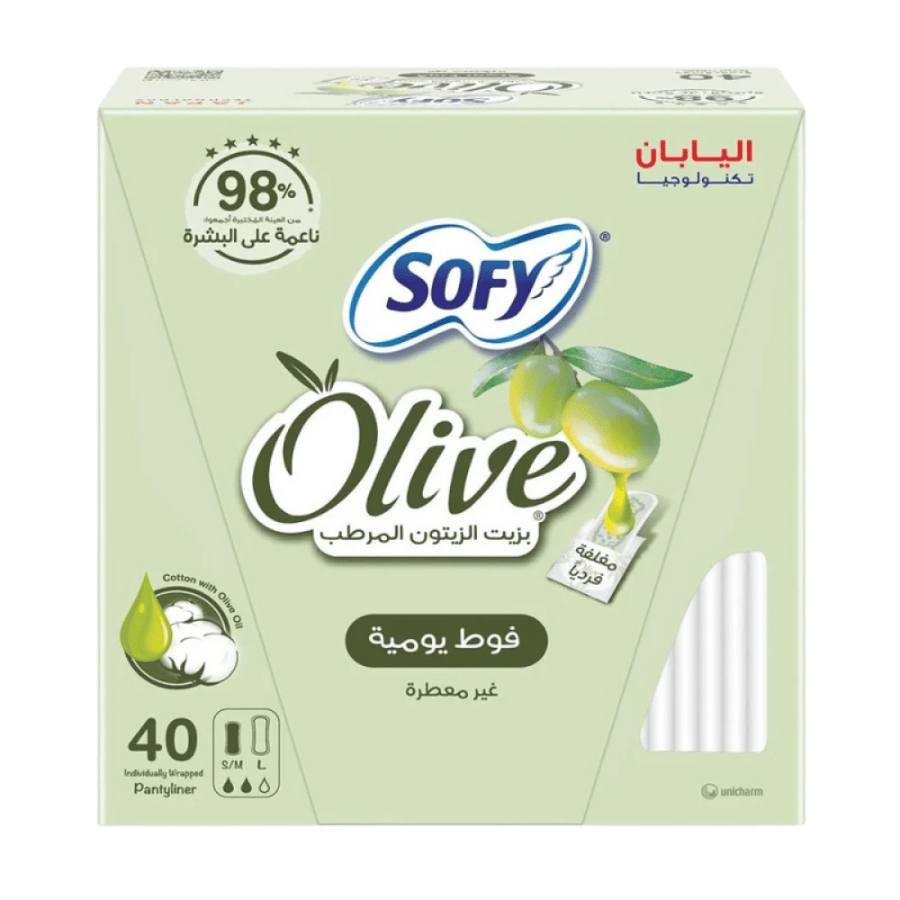 سوفي زيت الزيتون عادية 40 فوطة