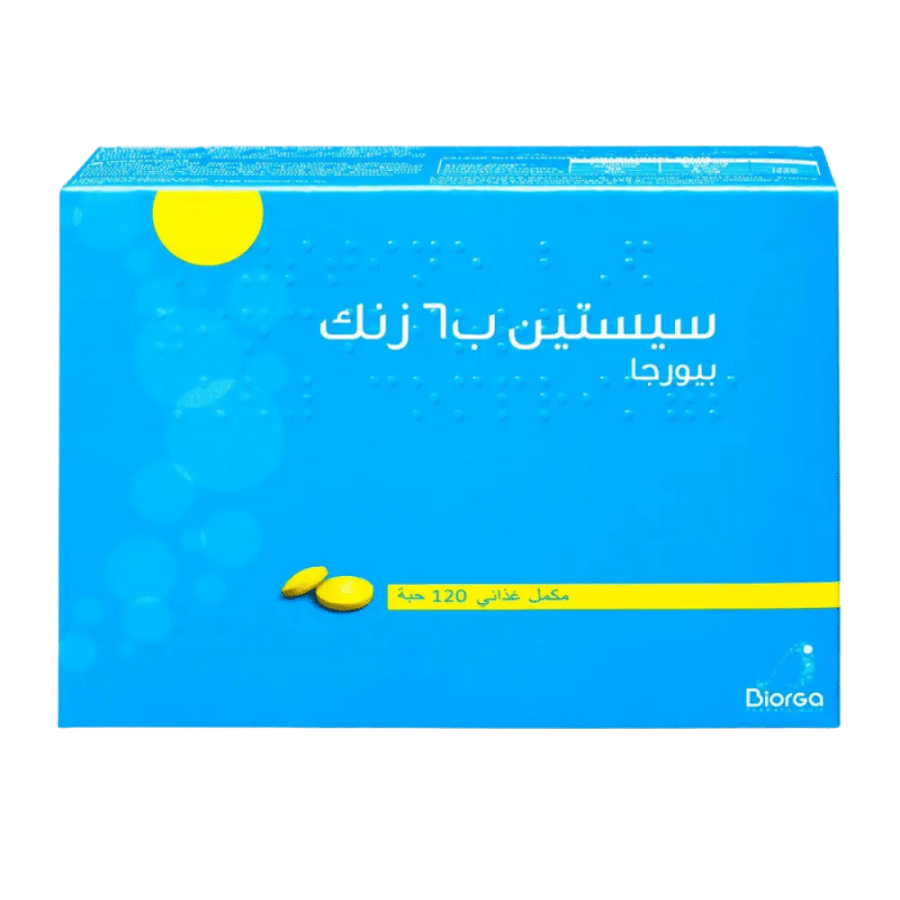 سيستين B6 زنك بيورغا 120 قرص