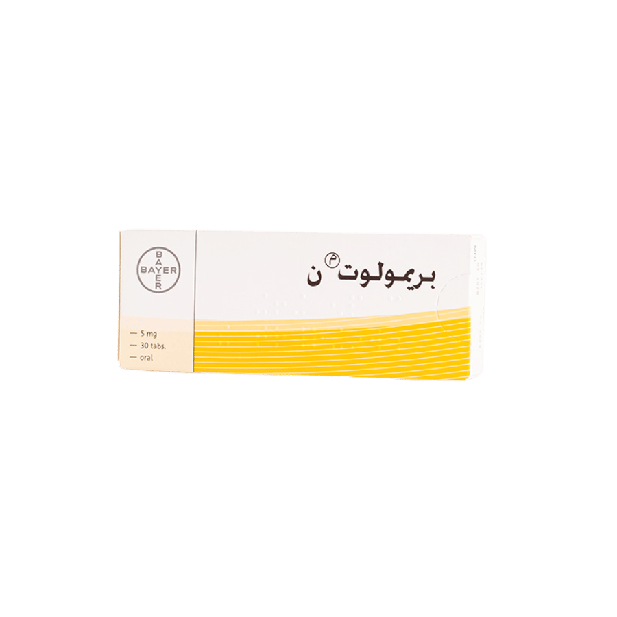 بريمولوت إن 5 مجم 30 قرص