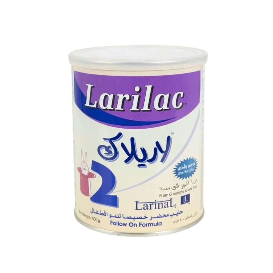 لارلاك 2 حليب بودرة 400 جم