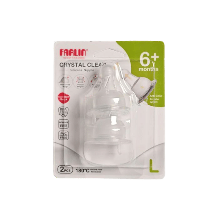 فارلين حلمة موفِت 6 أشهر فأكثر - قطعتين AC-22005 (L)