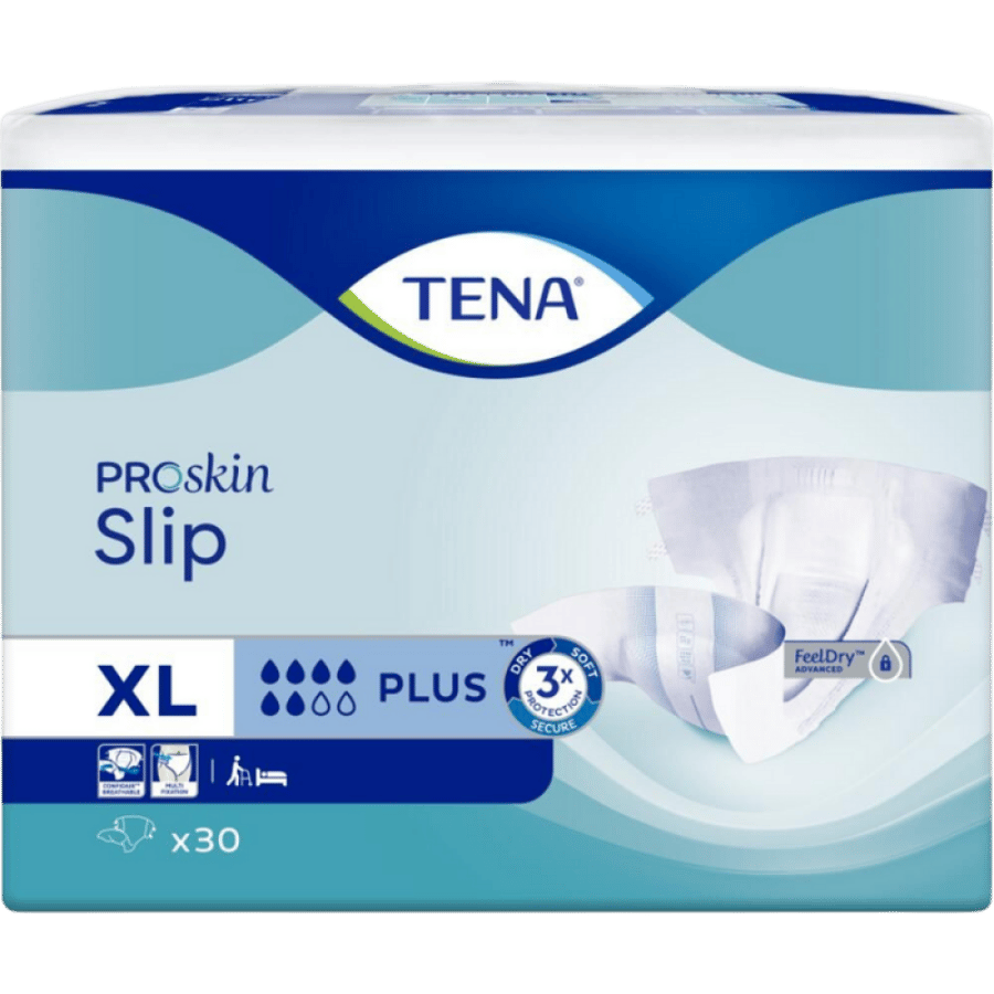 حفاضات تينا سليب بلس - مقاس كبير جدًا (XL) - 30 قطعة
